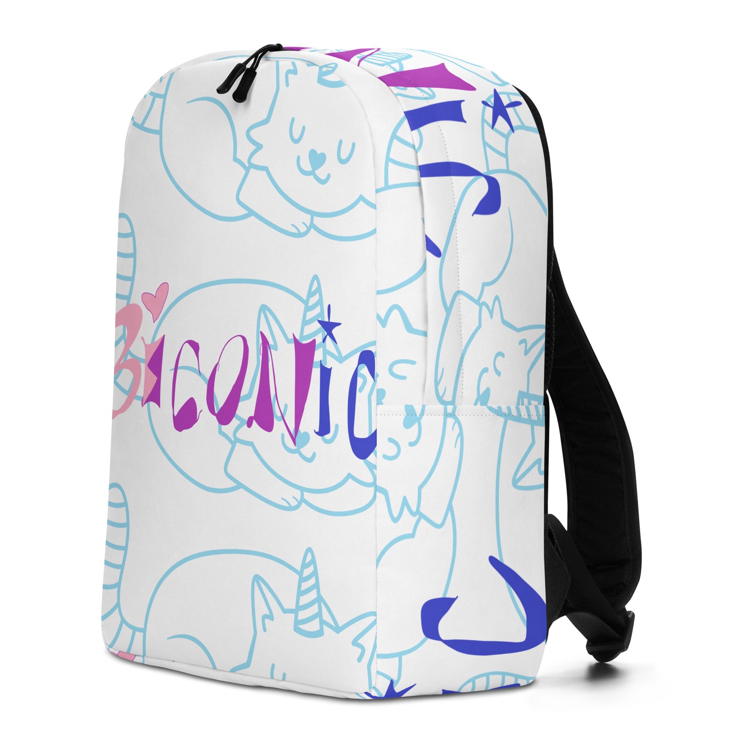 Mochila con estampado de Kittycorn