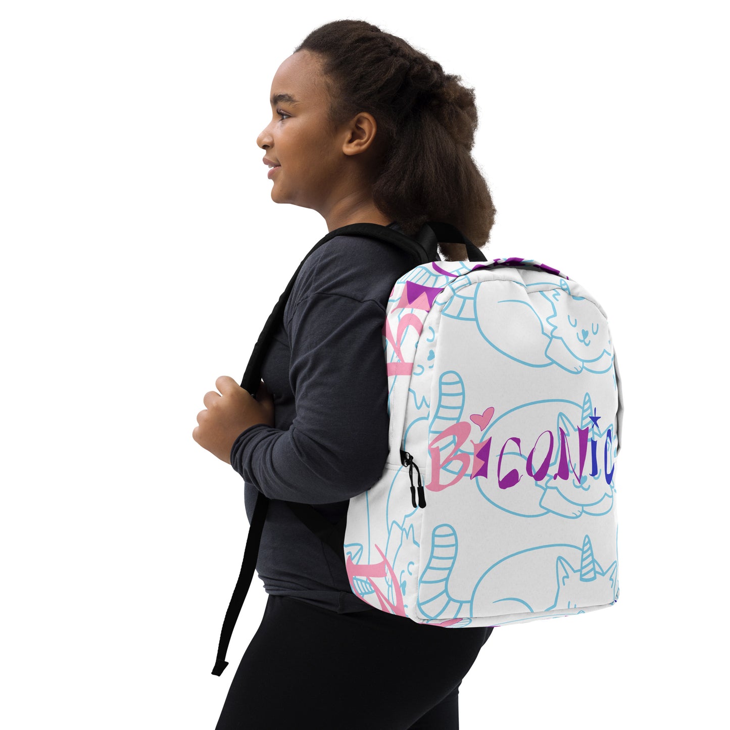 Mochila con estampado de Kittycorn