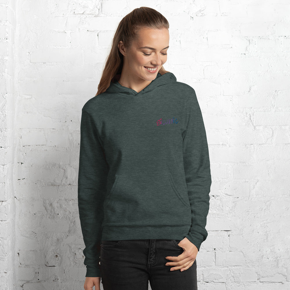 Sudadera unisex SoftBlend - bordada en el pecho izquierdo