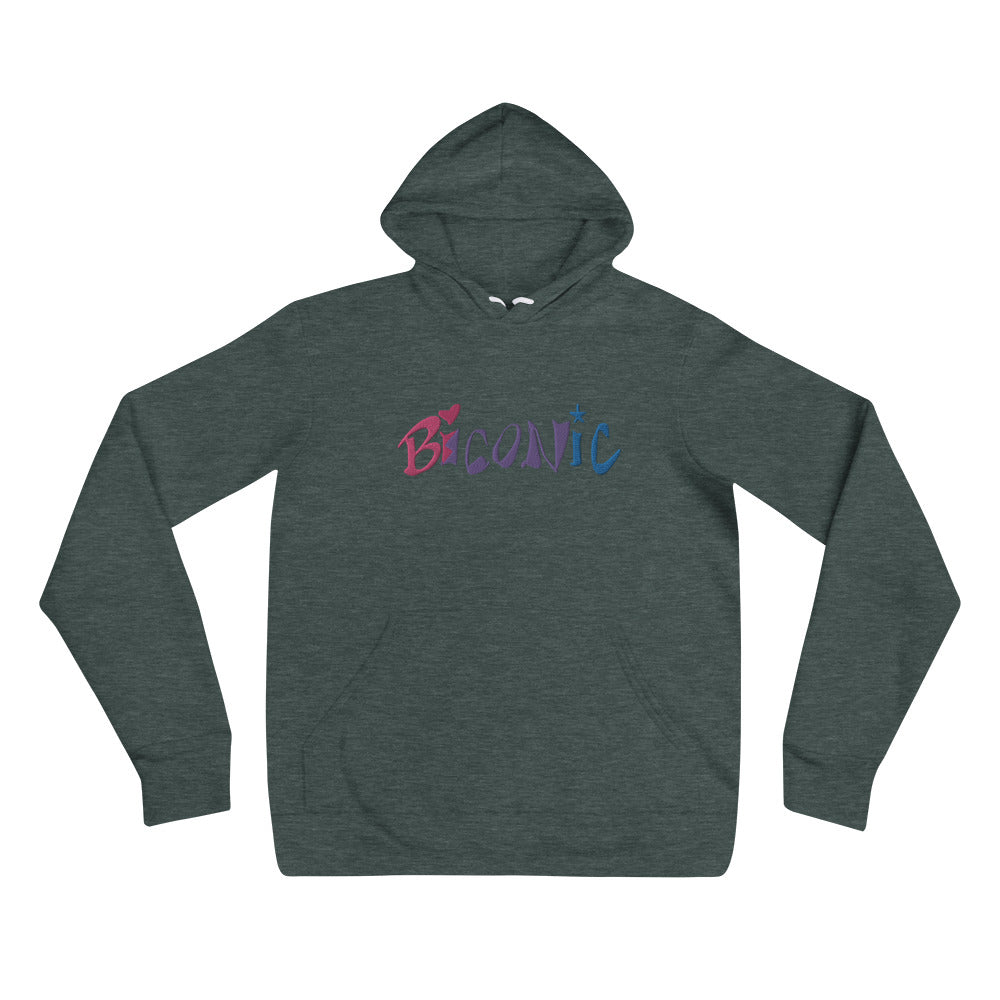 Sudadera unisex con capucha SoftBlend bordada