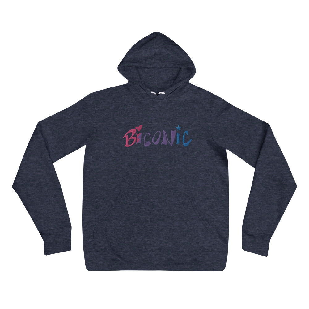 Sudadera unisex con capucha SoftBlend bordada