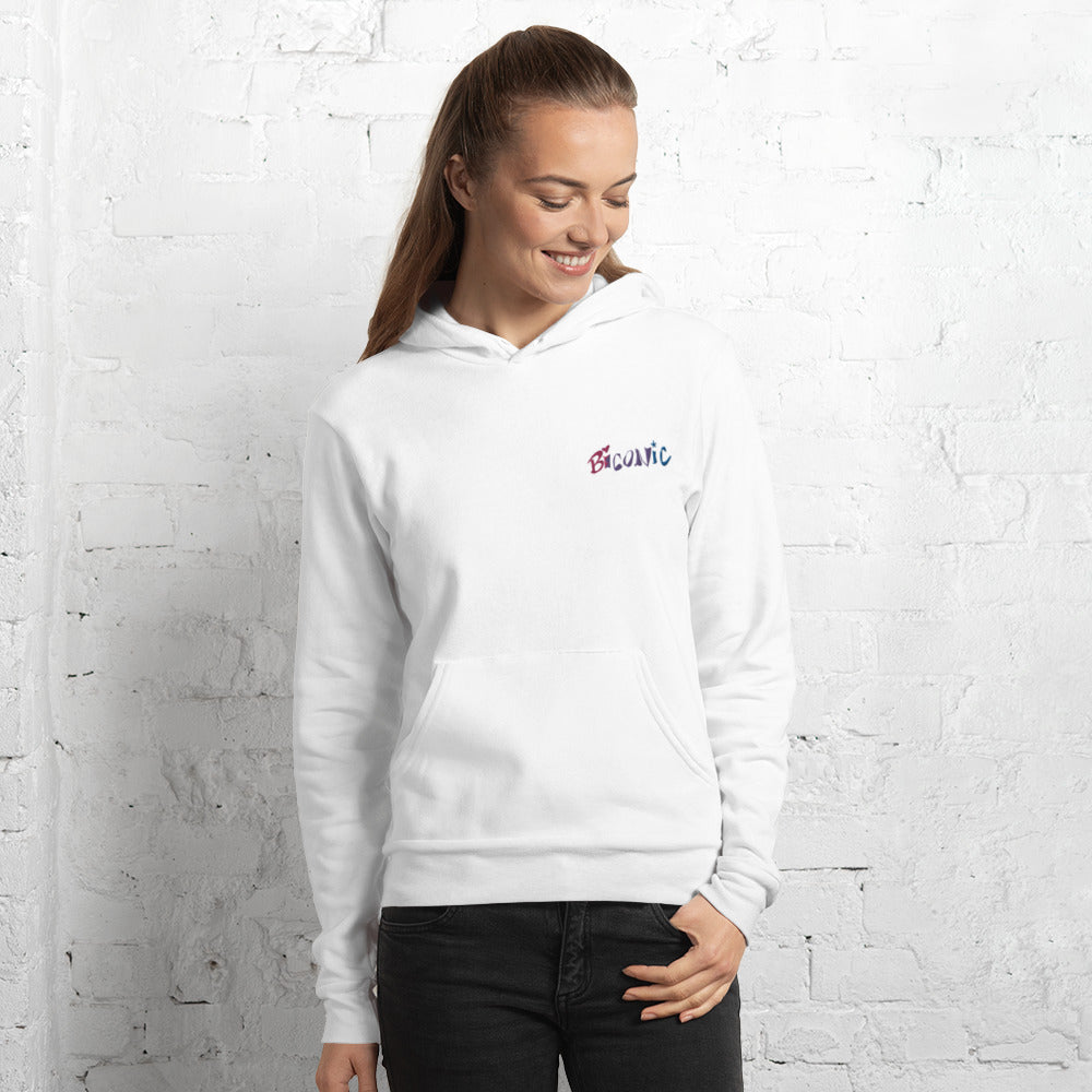 Sudadera unisex SoftBlend - bordada en el pecho izquierdo