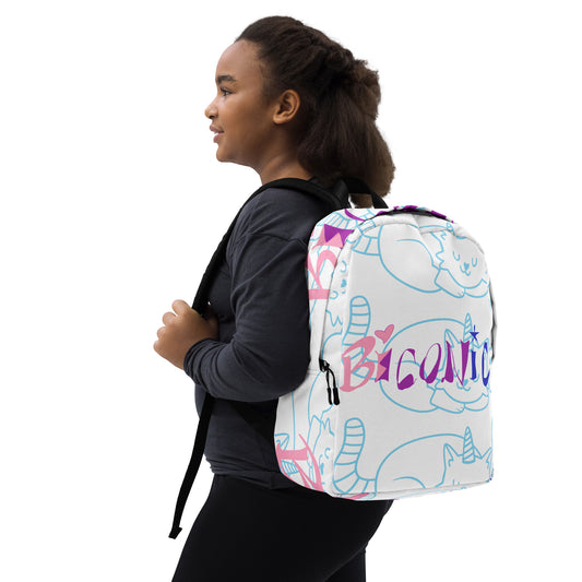 Kittycorn print Backpack