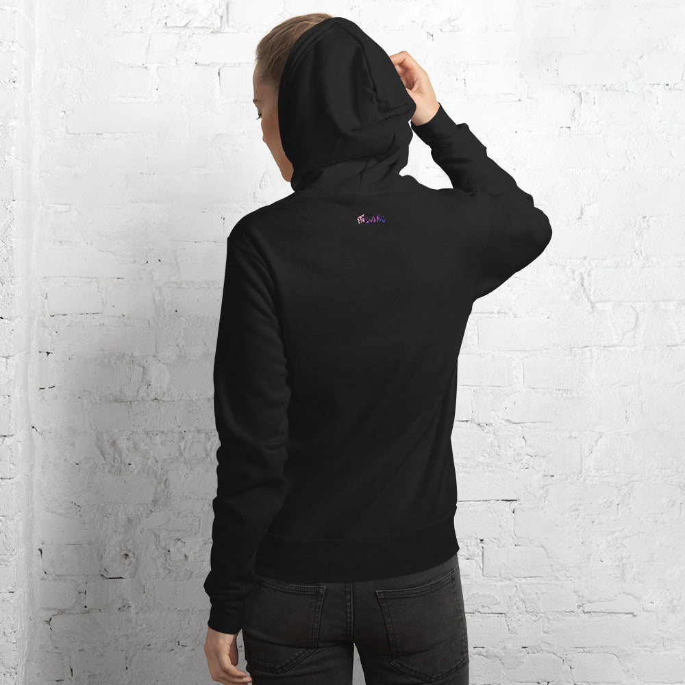 SoftBlend Unisex hoodie - embroidered left chest